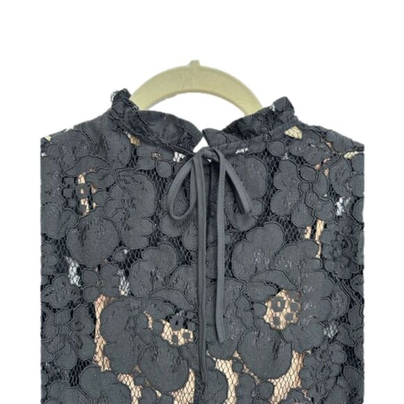 WAYF Erika Puff-Sleeve Lace Top,‎ Size XSMALL - Picture 9 of 15